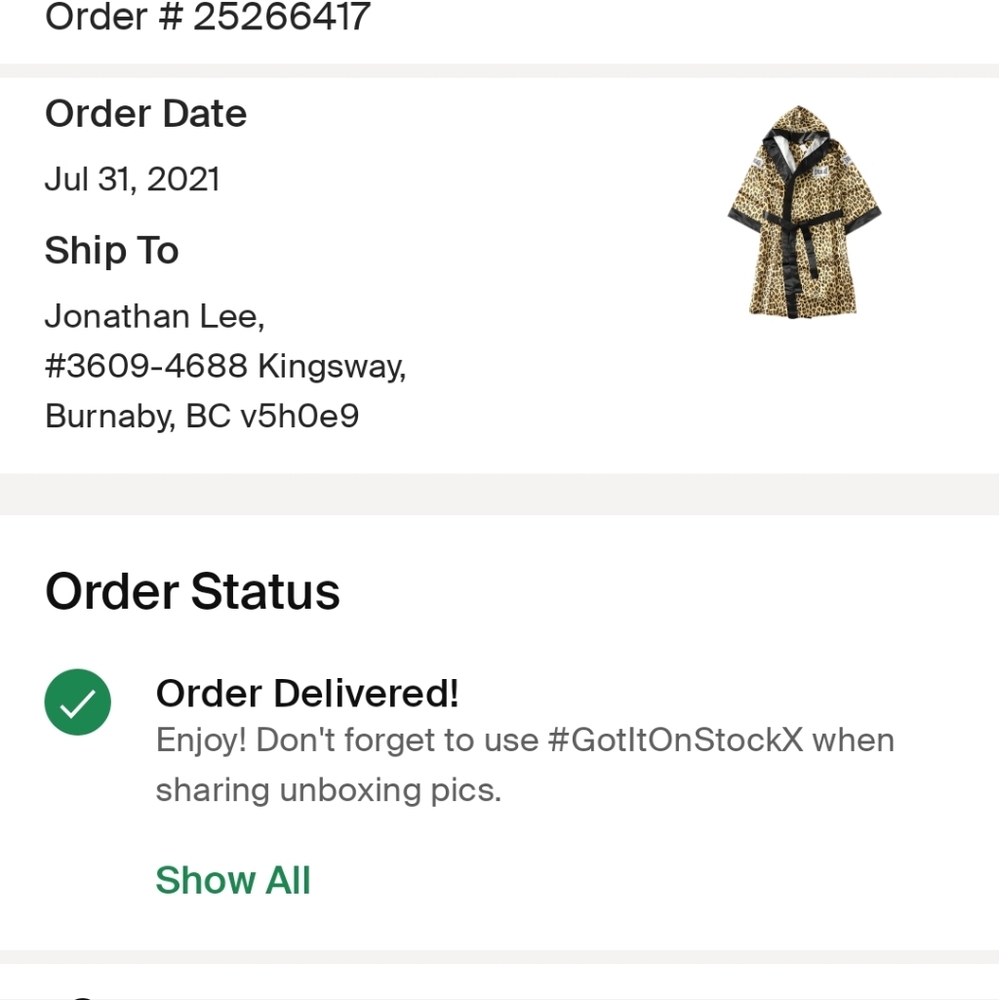 Supreme x Everlast Leopard Print Robe - Picture 4 of 6